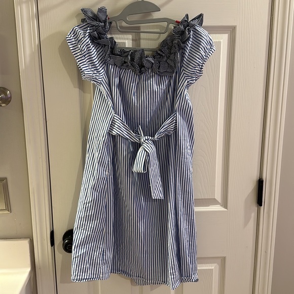 Pietro Brunelli Striped Maternity Dress, A Pea in a Pod - Picture 2 of 3